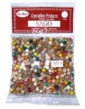 Tapioca Pearls Colored (Sago) Large 200gr